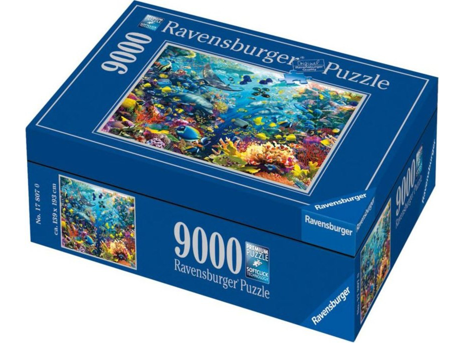 RAVENSBURGER Puzzle Podmořský ráj 9000 dílků