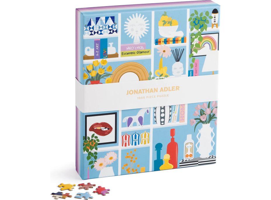 GALISON Puzzle Jonathan Adler - Shelfie 1000 dílků