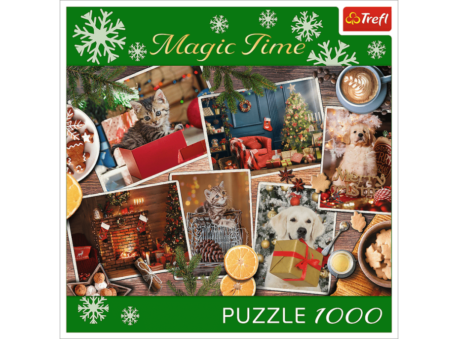 TREFL Puzzle Kouzelný vánoční čas 1000 dílků