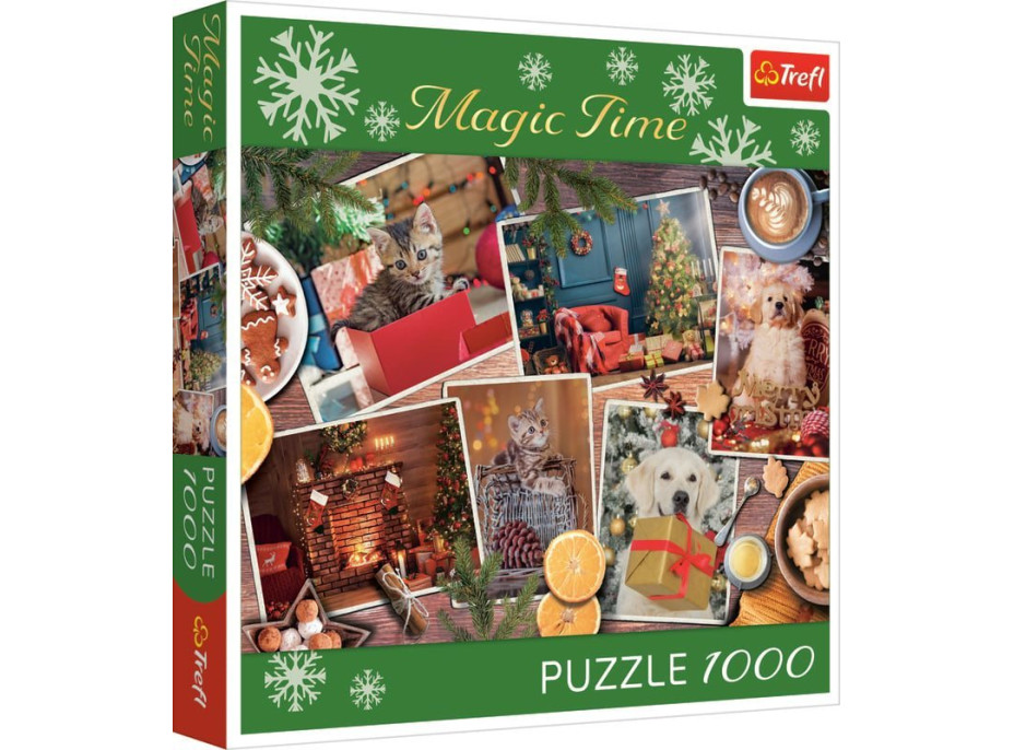 TREFL Puzzle Kouzelný vánoční čas 1000 dílků