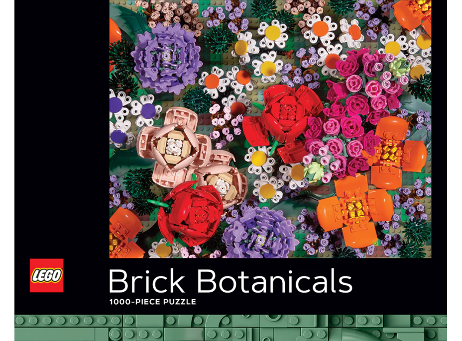 CHRONICLE BOOKS Puzzle LEGO® Brick Botanicals 1000 dílků