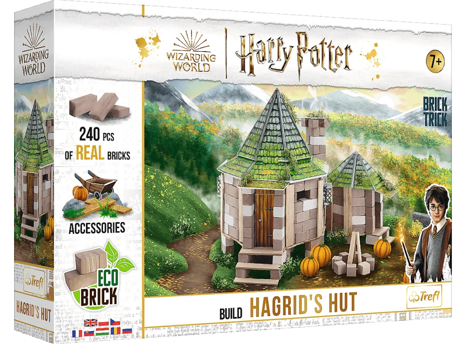 TREFL BRICK TRICK Harry Potter: Hagridova chýše L 240 dílů