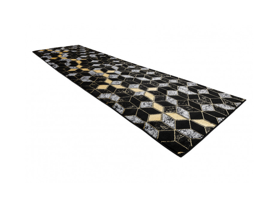 Běhoun Gloss 400B 86 3D geometric black/gold