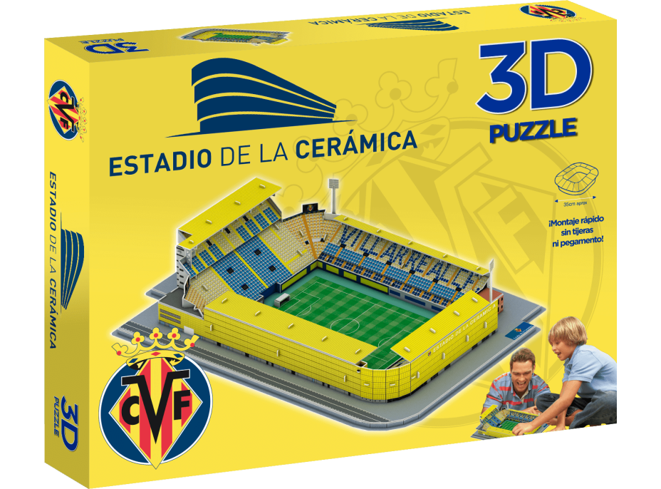 3D PUZZLE STADIUM 3D puzzle Stadion De La Cerámica - FC Villarreal