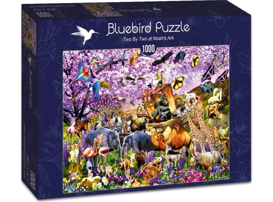 BLUEBIRD Puzzle Ve dvou na Noemovu archu 1000 dílků