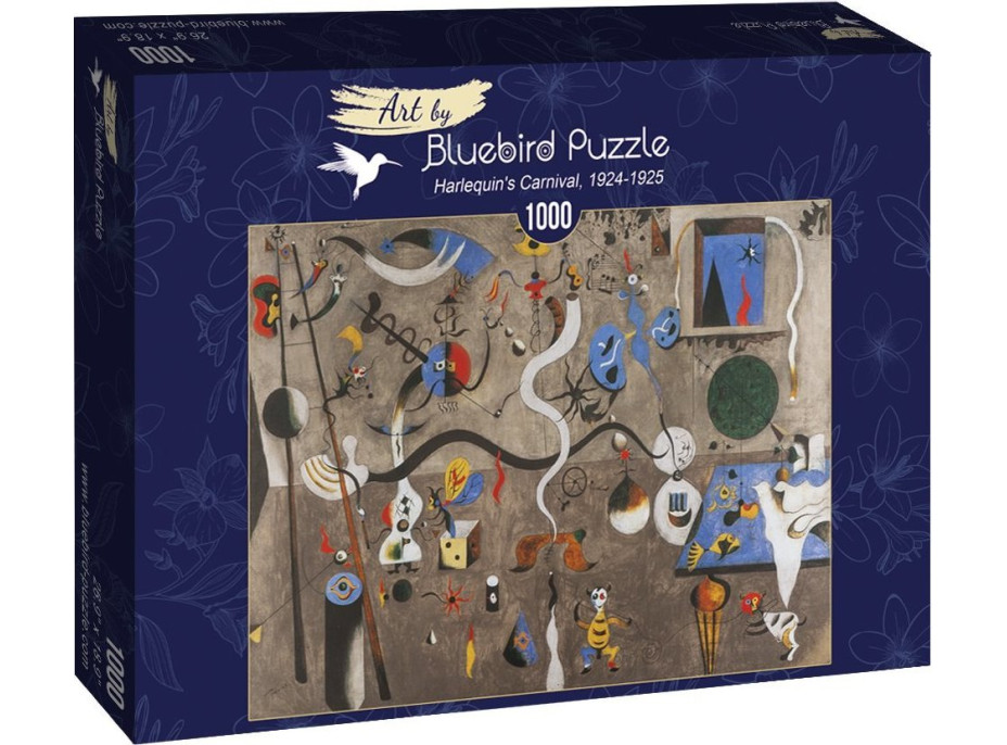 BLUEBIRD Puzzle Harlekýnův karneval 1000 dílků