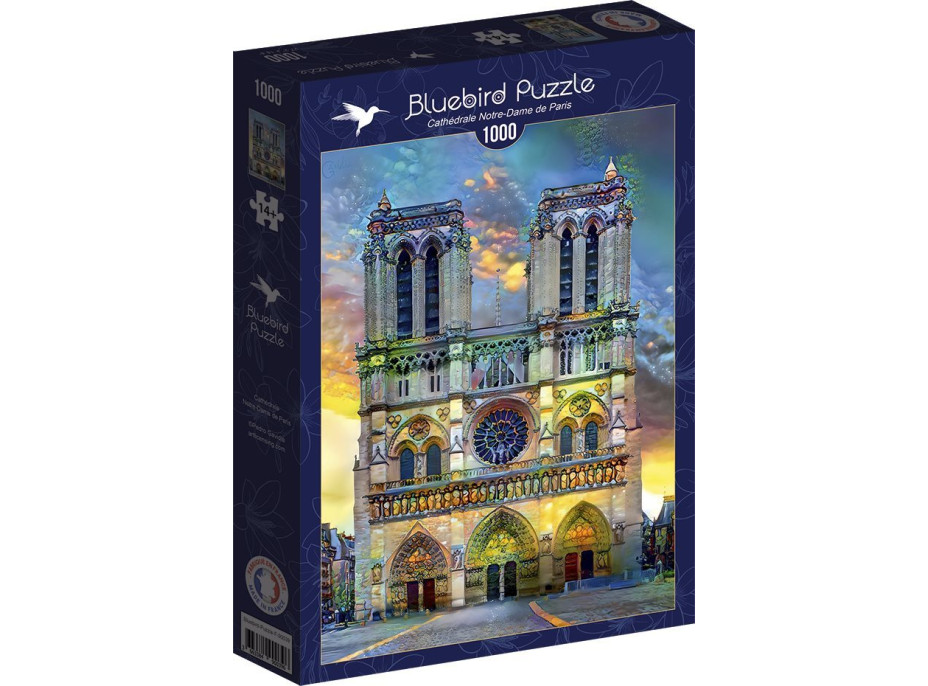 BLUEBIRD Puzzle Katedrála Notre-Dame, Paříž 1000 dílků