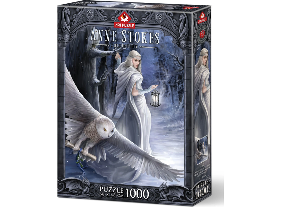 ART PUZZLE Puzzle Kolekce Anne Stokes: Půlnoční posel 1000 dílků