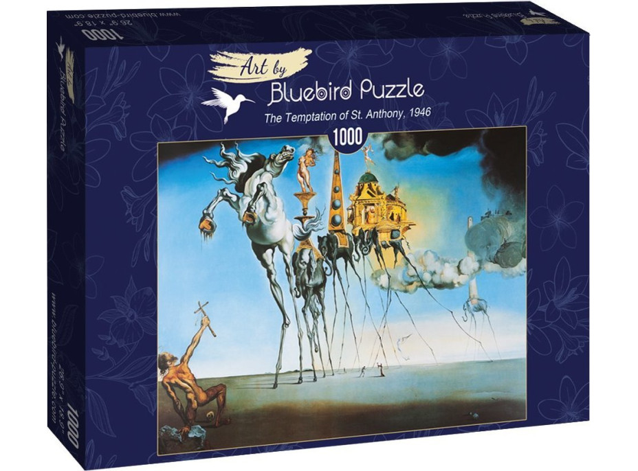 BLUEBIRD Puzzle Pokušení sv.Antonína 1000 dílků