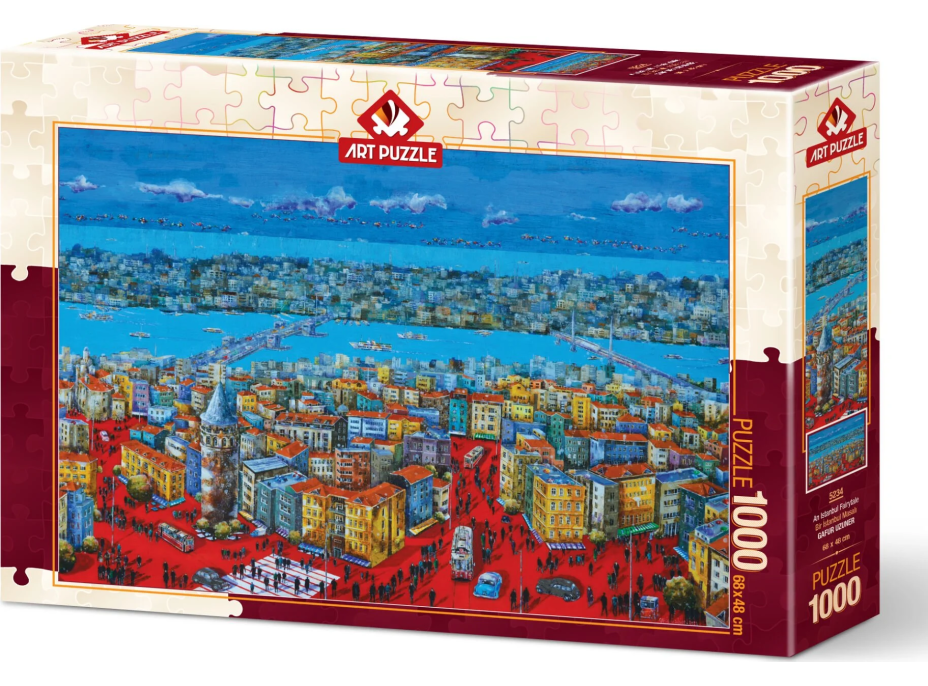 ART PUZZLE Puzzle Příběh Istanbulu 1000 dílků