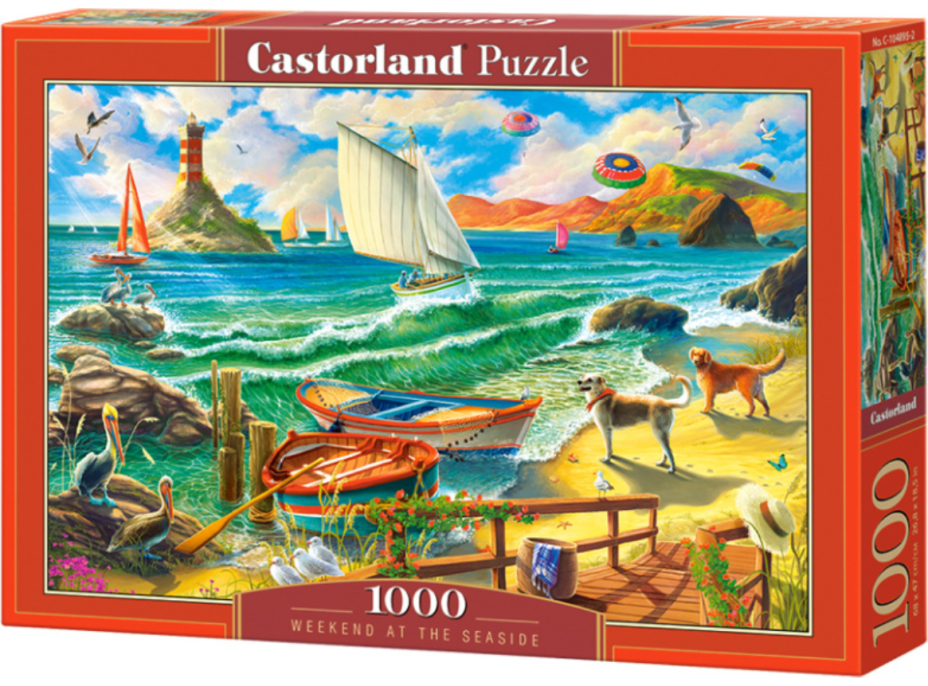 CASTORLAND Puzzle Víkend u moře 1000 dílků