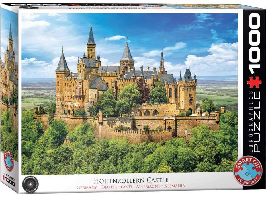 EUROGRAPHICS Puzzle Hrad Hohenzollern, Německo 1000 dílků