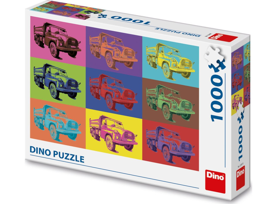 DINO Puzzle Pop Art: Tatra 1000 dílků