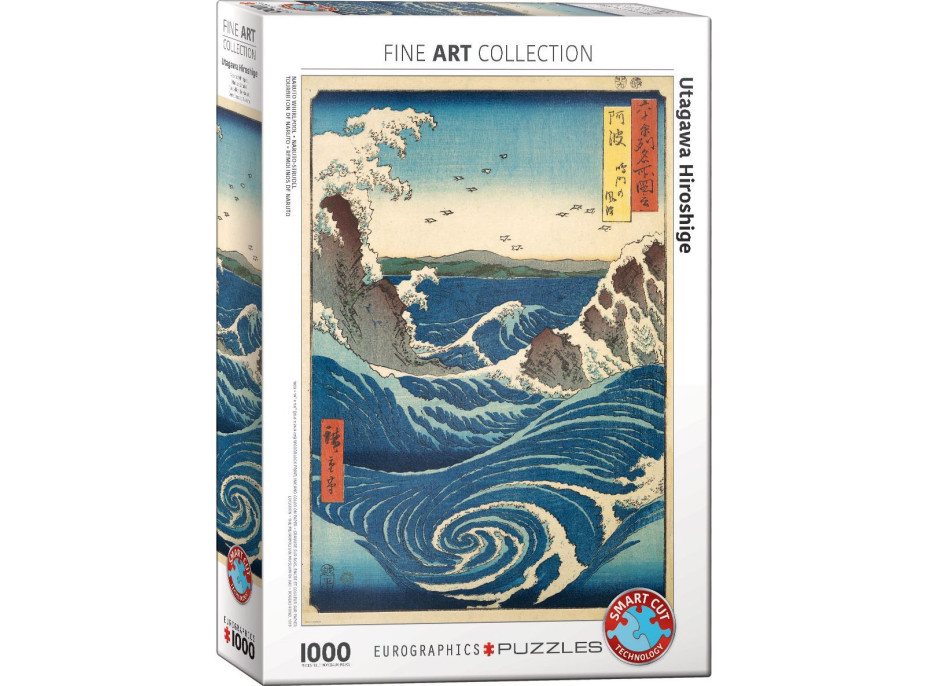 EUROGRAPHICS Puzzle Utagawa Hiroshige: Naruto whirlpool 1000 dílků