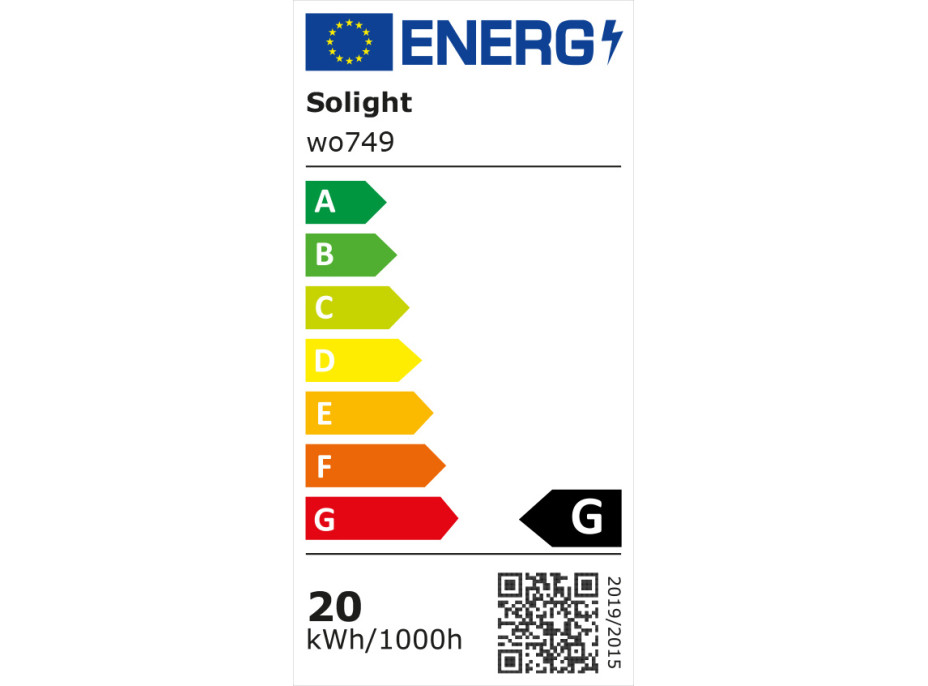 LED venkovní osvětlení oválné - 20 W - 1500 lm - 4000 K