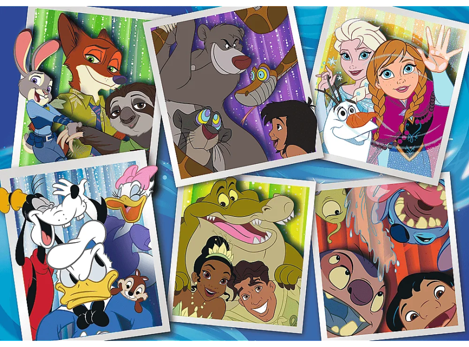 TREFL Puzzle Disney 100 let: Postavičky Disney 200 dílků