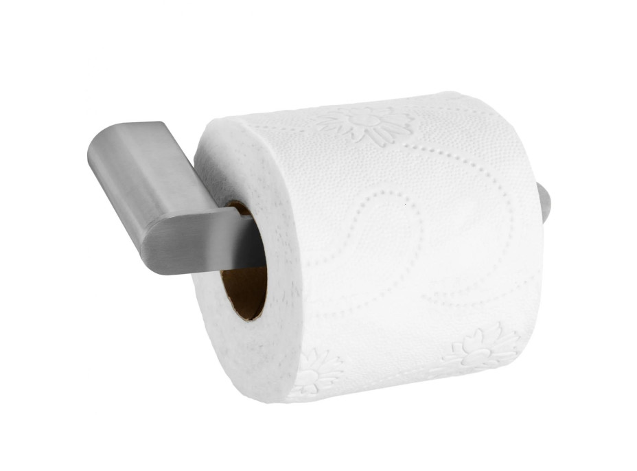 Držák toaletního papíru MASSE - kovový - broušený nikl