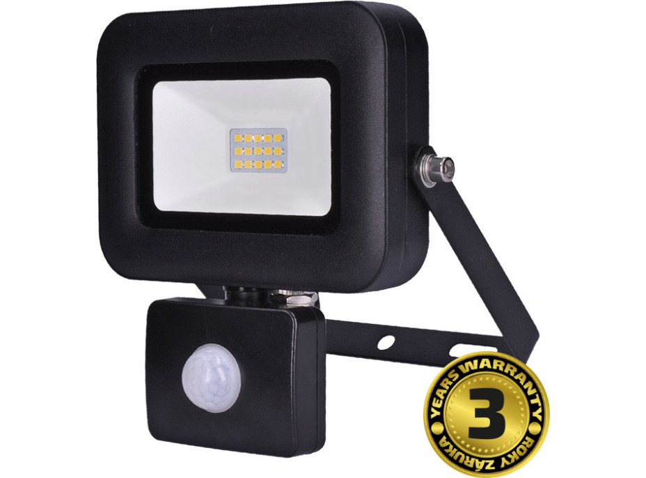 LED reflektor PRO se senzorem, 10W, 920lm, 5000K, IP44