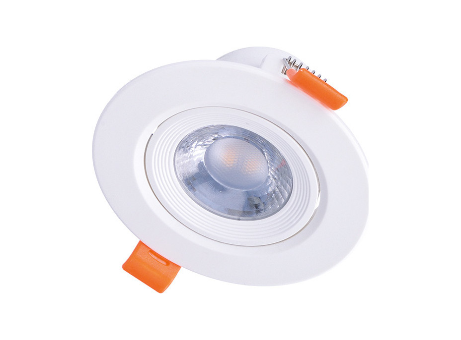 LED podhledové světlo bodové, 5W, 400lm, 3000K, kulaté, bílé