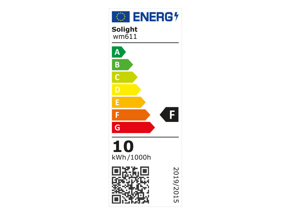 LED světelný pás 5m, 120LED/m, 10W/m, 1100lm/m, IP20, teplá bílá