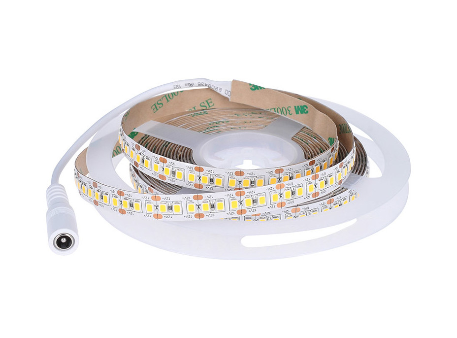 LED světelný pás 5m, 198LED/m, 16W/m, 1500lm/m, IP20, teplá bílá