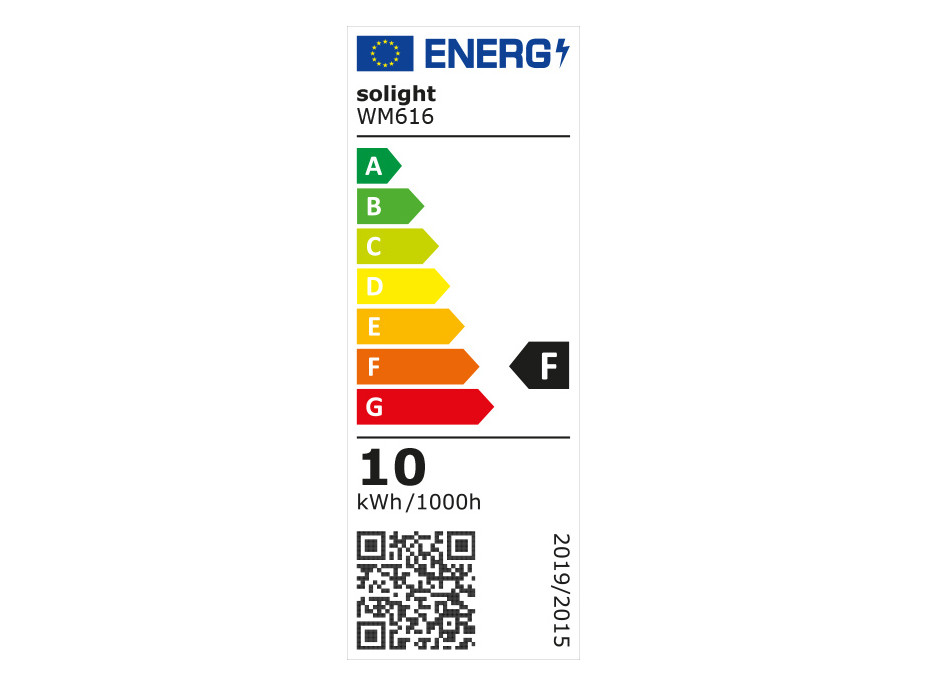 LED COB světelný pás 5m, 10W/m, 1000lm/m, CRi90, IP44, teplá bílá