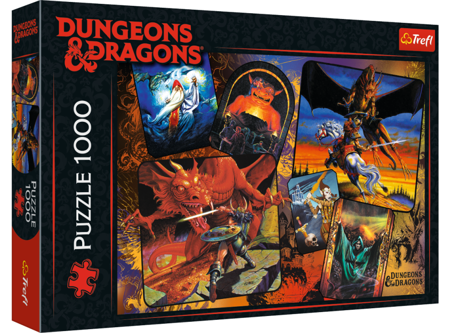 TREFL Puzzle Dungeons & Dragons: Počátek dračího doupěte 1000 dílků