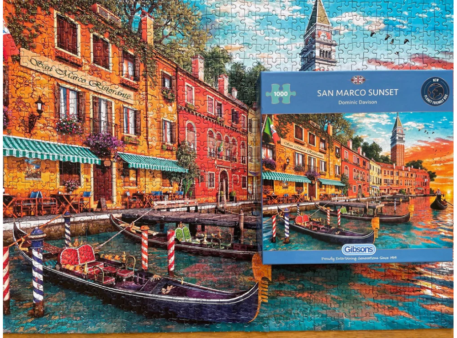 GIBSONS Puzzle Západ slunce v San Marco 1000 dílků