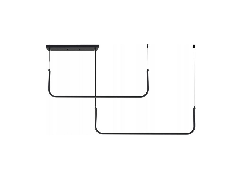 Stropní LED svítidlo HOOK 2 - 24W - černé