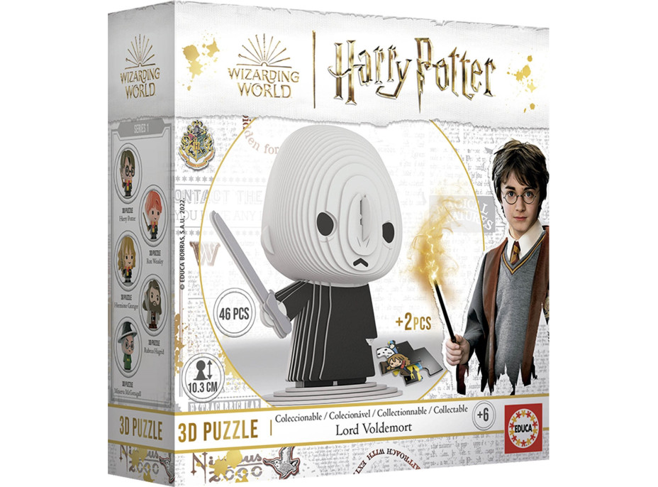 EDUCA 3D puzzle Harry Potter: Lord Voldemort 46 dílků