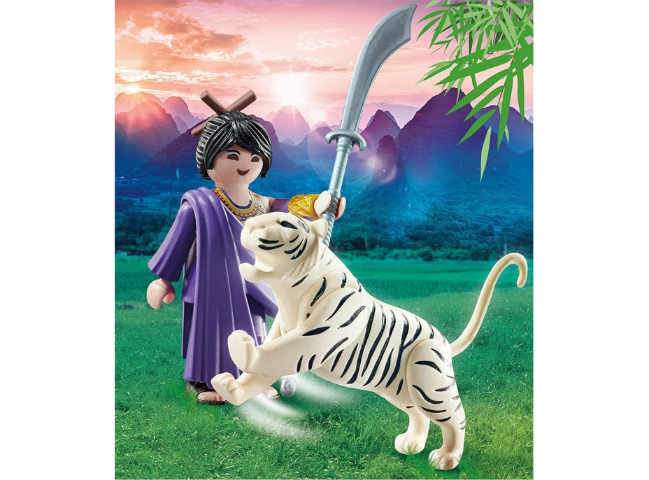 PLAYMOBIL® Special Plus 70382 Asijská bojovnice s tygrem