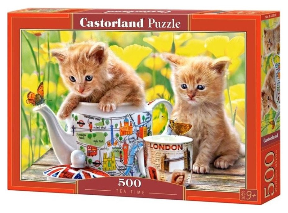 CASTORLAND Puzzle Čas na čaj 500 dílků