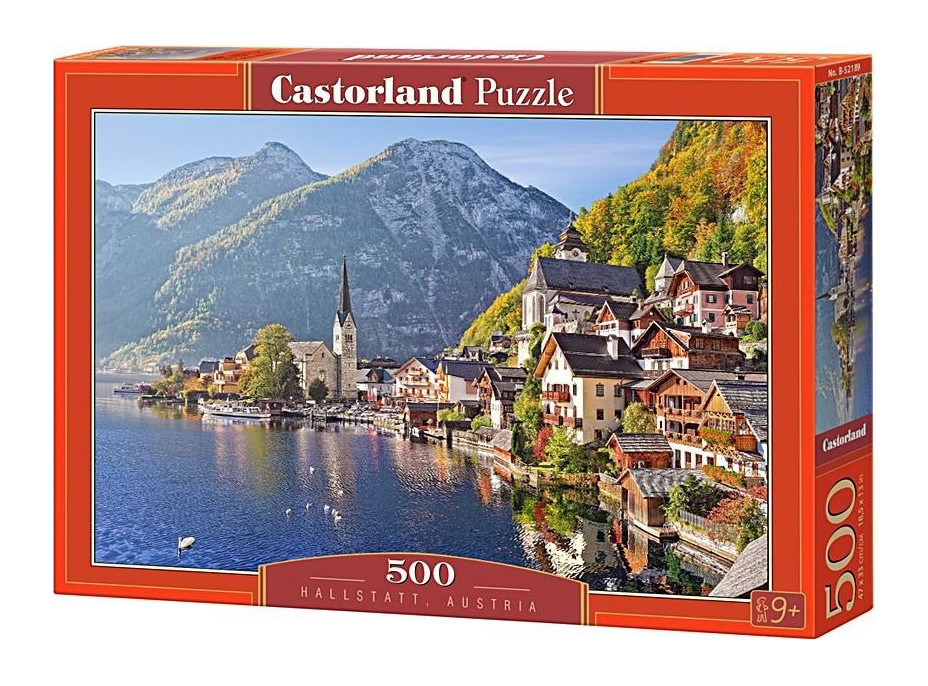 CASTORLAND Puzzle Hallstatt, Rakousko 500 dílků