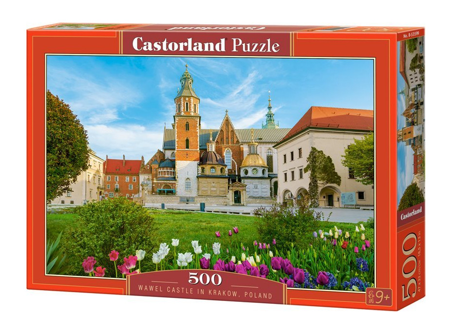 CASTORLAND Puzzle Hrad Wawel v Krakově, Polsko 500 dílků