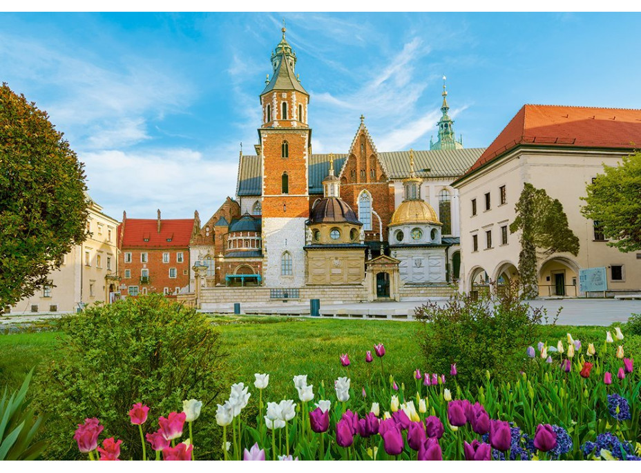 CASTORLAND Puzzle Hrad Wawel v Krakově, Polsko 500 dílků