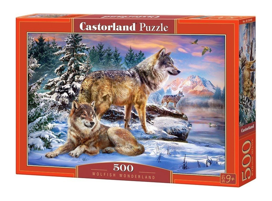 CASTORLAND Puzzle Vlčí země 500 dílků