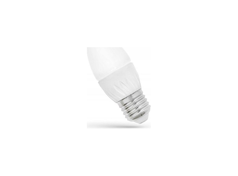 Žárovka E27 svíčka - LED - 6W - 560lm - 6000K