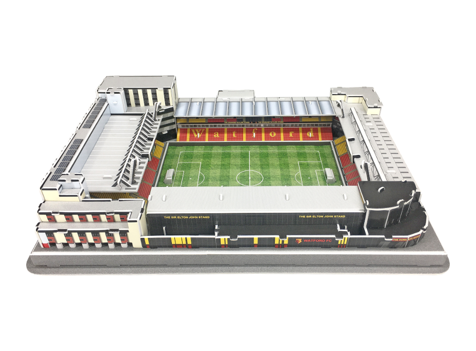 3D puzzle Stadion Vicarage Road - FC Watford 116 dílků