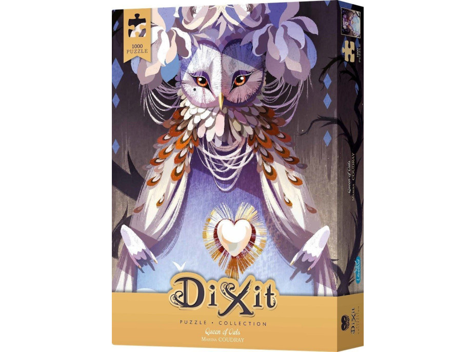 LIBELLUD Puzzle Dixit Collection: Soví královna 1000 dílků