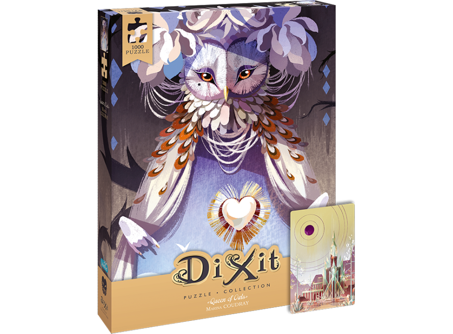 LIBELLUD Puzzle Dixit Collection: Soví královna 1000 dílků