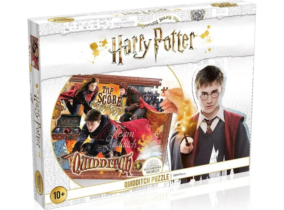 WINNING MOVES Puzzle Harry Potter: Famfrpál 1000 dílků