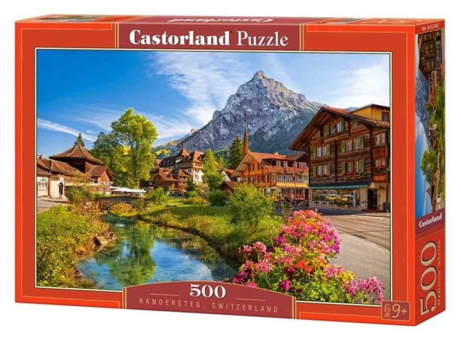 CASTORLAND Puzzle Kandersteg, Švýcarsko 500 dílků