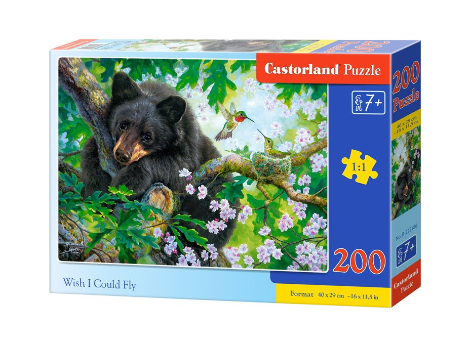 CASTORLAND Puzzle Kéž bych mohl létat 200 dílků