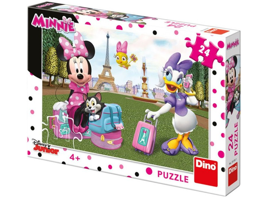 DINO Puzzle Minnie v Paříži 24 dílků