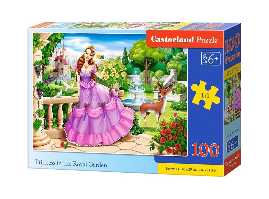 CASTORLAND Puzzle Princezna v královské zahradě 100 dílků