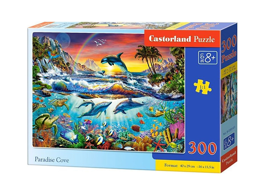 CASTORLAND Puzzle Rajská zátoka 300 dílků