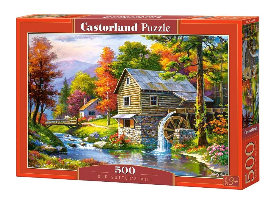 CASTORLAND Puzzle Starý mlýn 500 dílků