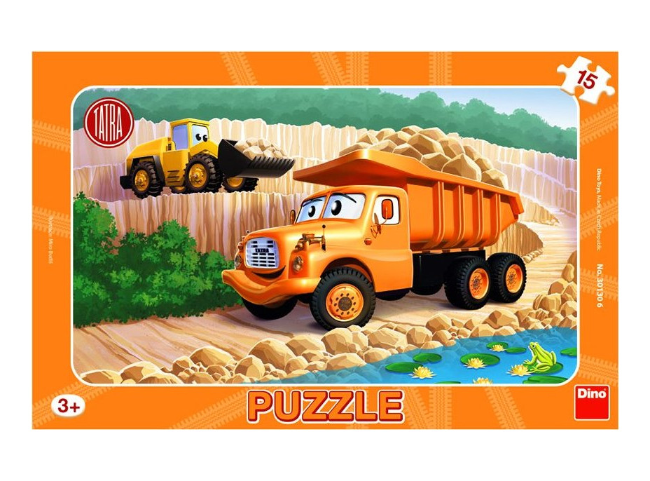 DINO Puzzle Tatra 15 dílků