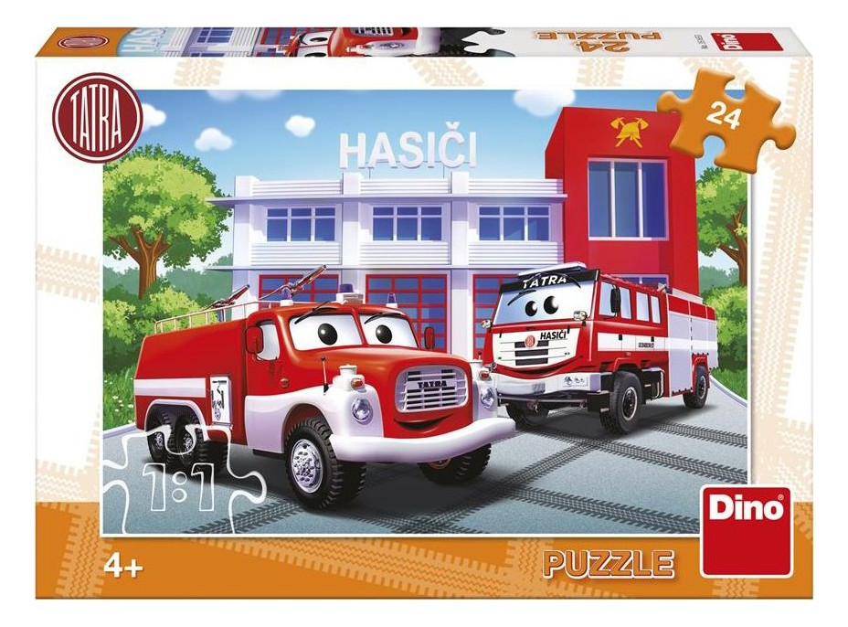 DINO Puzzle Tatra hasiči 24 dílků