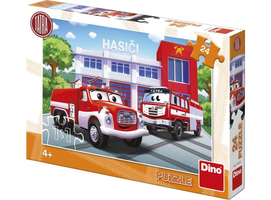 DINO Puzzle Tatra hasiči 24 dílků